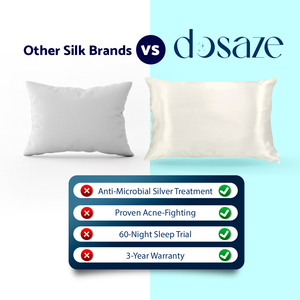 100% Mulberry Silk Pillowcase