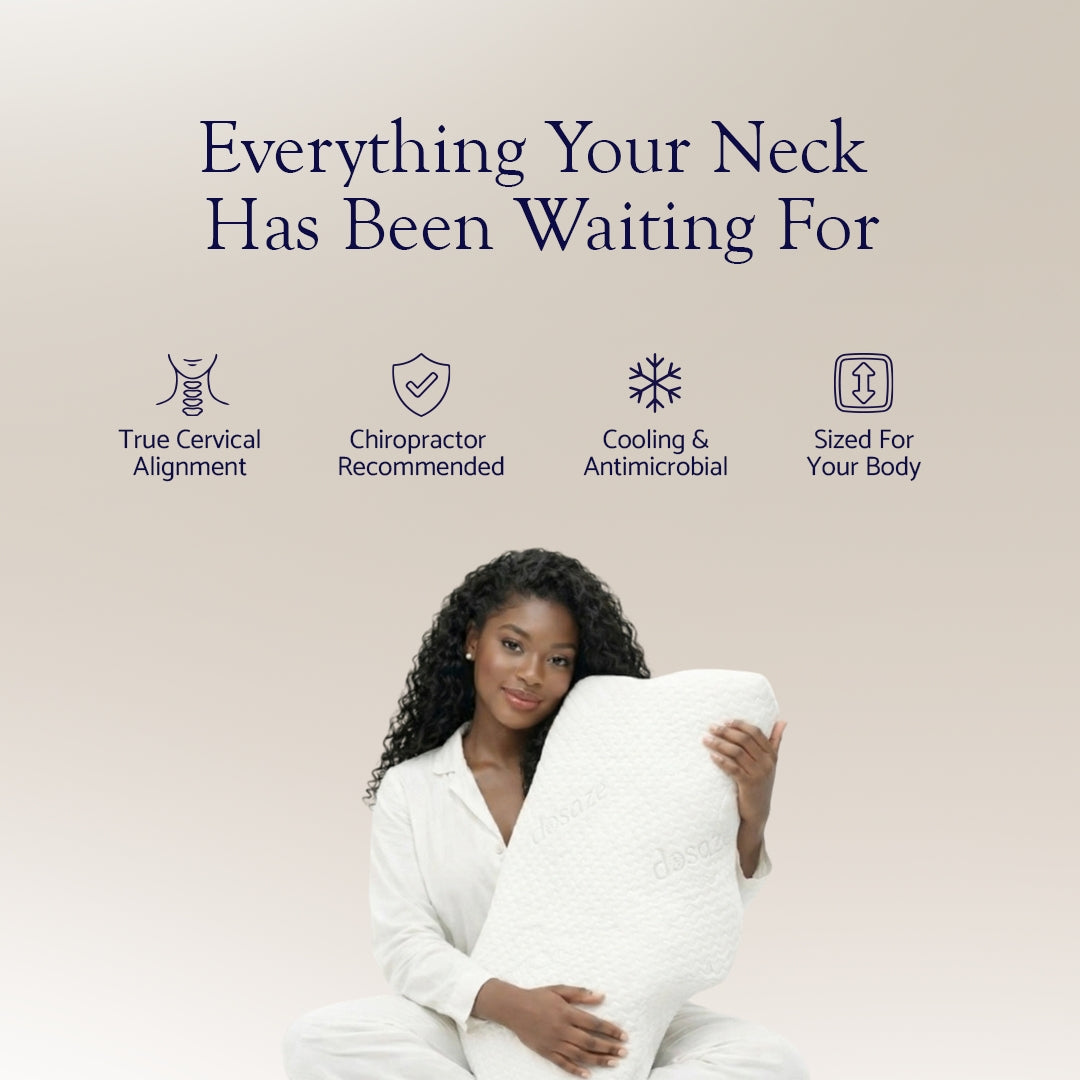 dosa クッション The Original Contoured Orthopedic Pillow – Dosaze