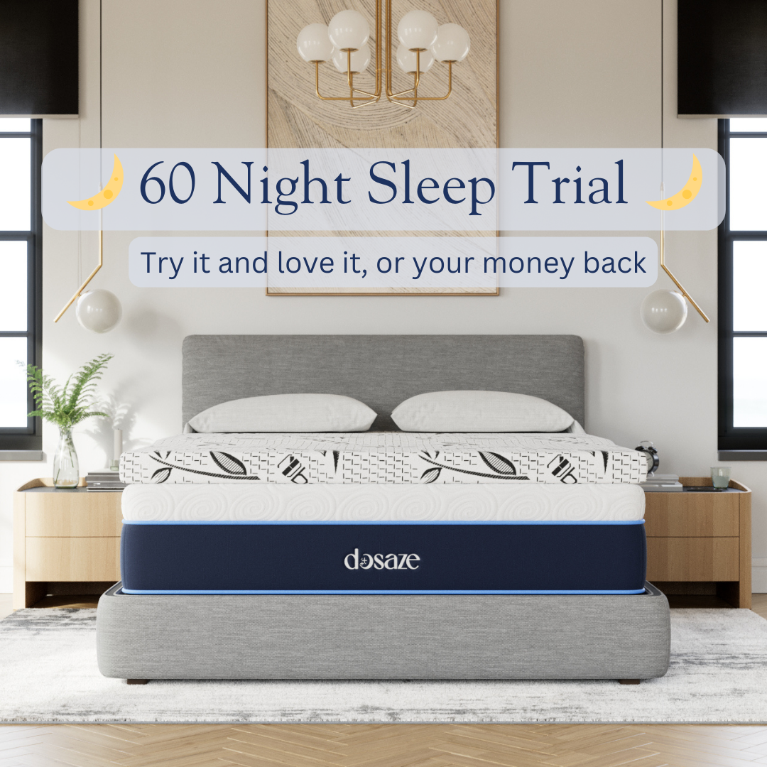 Dosaze DreamAlign Side Sleeper Mattress Topper