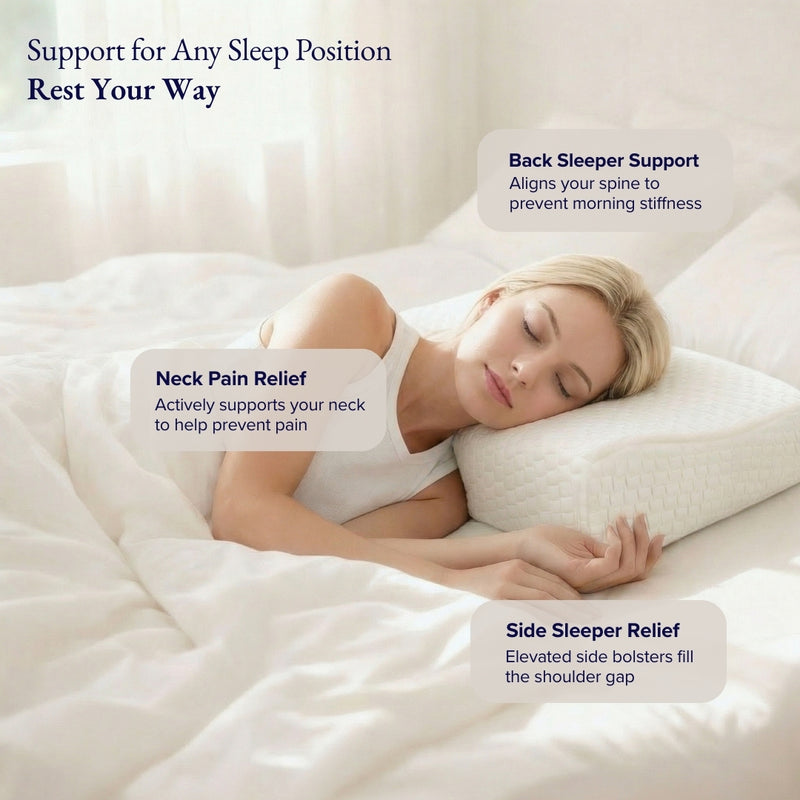 Dosaze Contoured Orthopedic Pillow - Image 2