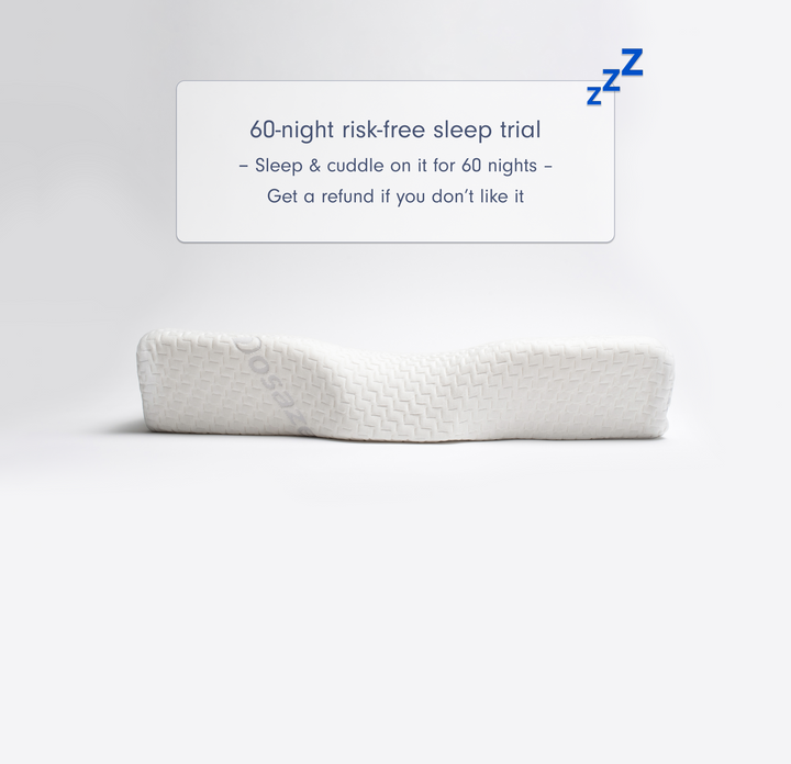 Dosaze™ Contoured Orthopedic Side Sleeper Pillow