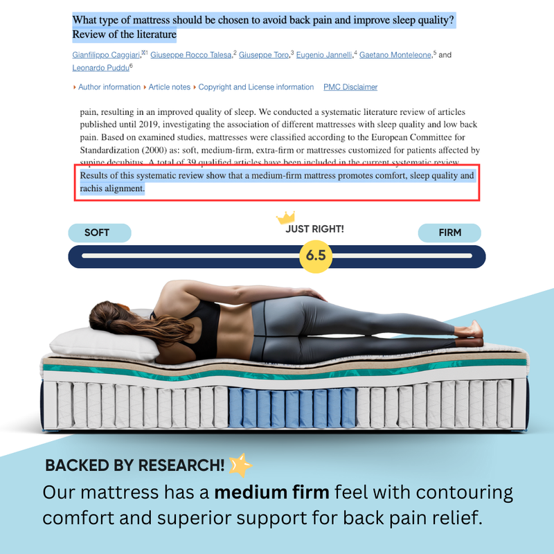 Dosaze DreamAlign Hybrid Back Relief Mattress