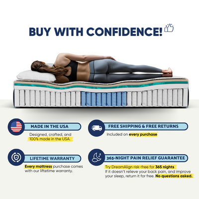 Dosaze DreamAlign Hybrid Back Relief Mattress